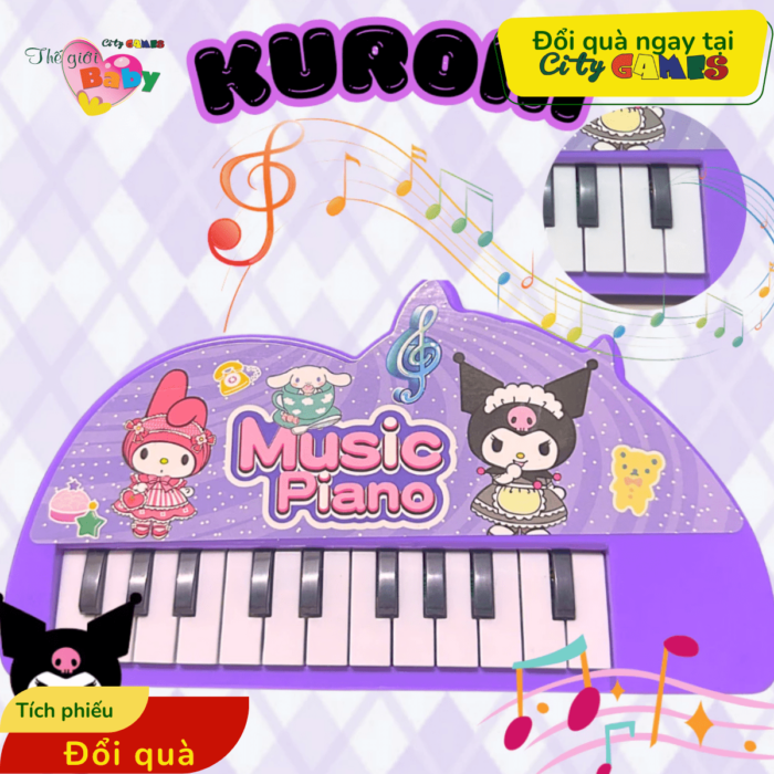 ĐÀN PIANO MUSIC KUROMI - CITY GAMES