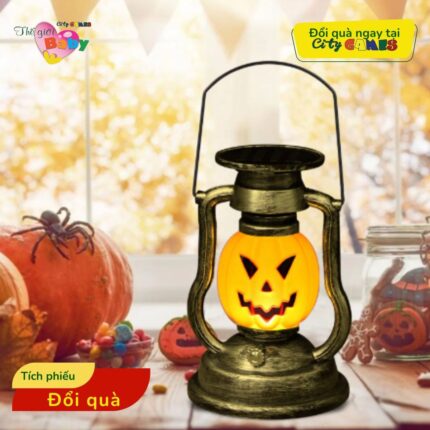 ĐÈN HÌNH BÍ NGÔ TRANG TRÍ HALLOWEEN CITY GAME