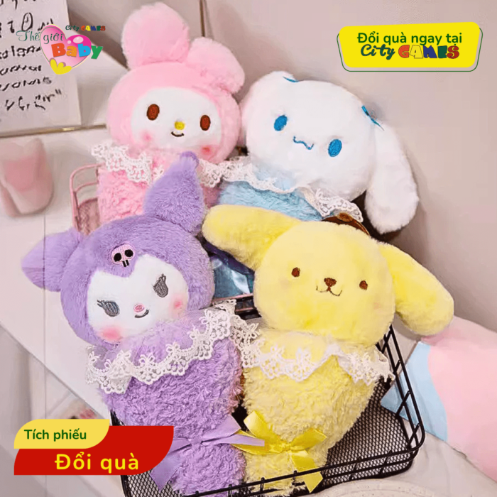 BÓ HOA DỄ THƯƠNG KUROMI CINNAMOROLL CITY GAMES