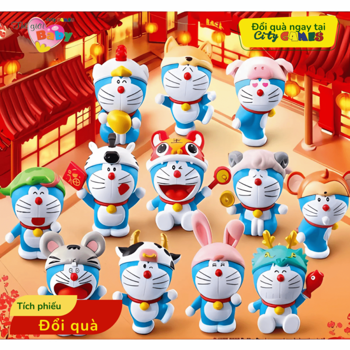 HỘP MÙ BLIND BOX DORAEMON CITY GAME