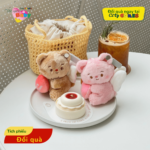 MÓC KHÓA NHỒI BÔNG ANGEL BABY BEAR