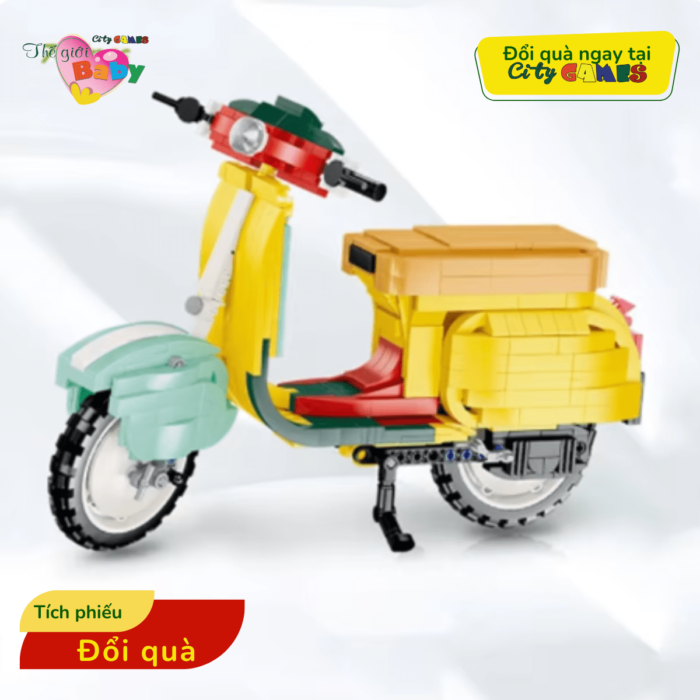 TÍCH ĐIỂM ĐỔI NGAY LEGO VESPA CITY GAME