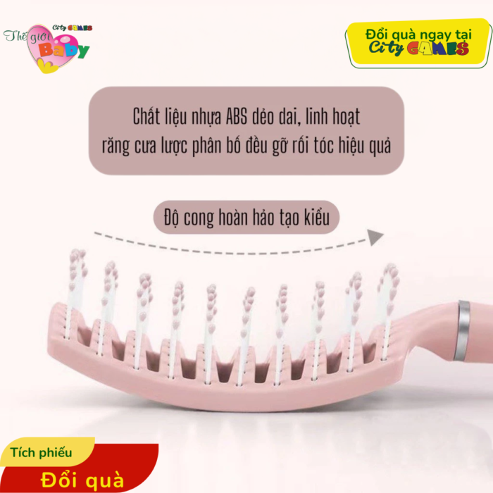 LƯỢC CHẢI TÓC TẠO KIỂU, MASSAGE