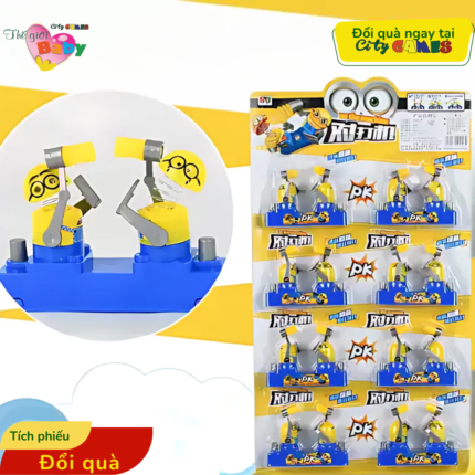 ĐỒ CHƠI MINION ĐẬP BÚA GÕ ĐẦU VUI NHỘN