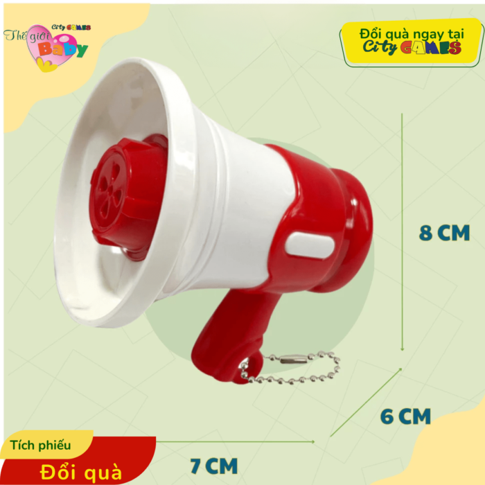 MÓC KHÓA LOA PHÁT THANH MINI