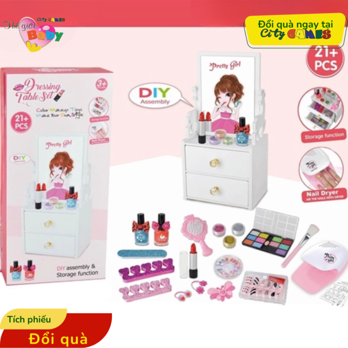 BỘ ĐỒ CHƠI TRANG ĐIỂM | TÍCH PHIẾU ĐỔI QUÀ