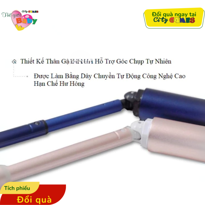 GẬY CHỤP TỰ SƯỚNG SELFIE CLIQUE CAO CẤP 3 IN 1