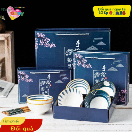 SET BÁT CHÉN ĂN CƠM PHONG CÁCH BOHEMIAN