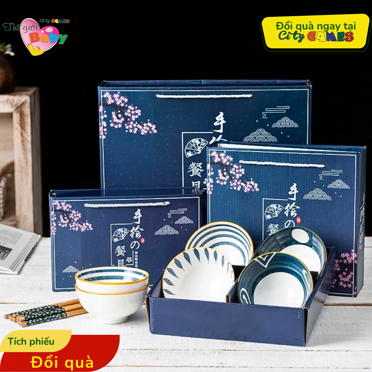 SET BÁT CHÉN ĂN CƠM PHONG CÁCH BOHEMIAN