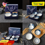 SET BÁT CHÉN ĂN CƠM PHONG CÁCH BOHEMIAN
