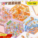BỘ DÁN CẢNH QUAN STICKER 3D