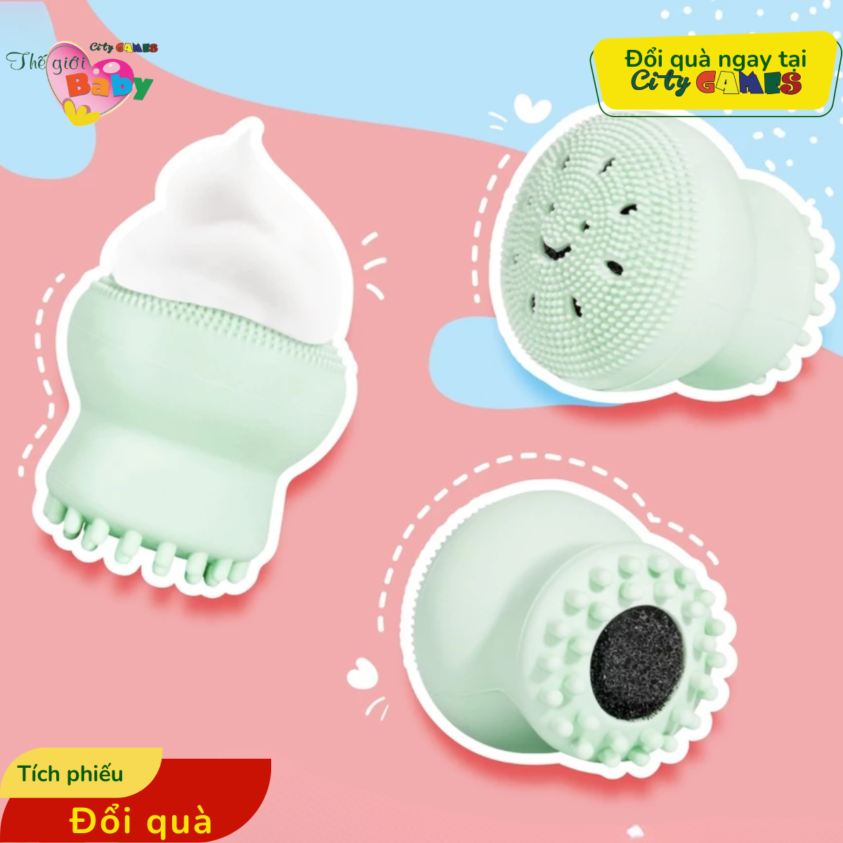 CỌ RỬA MẶT BẠCH TUỘC