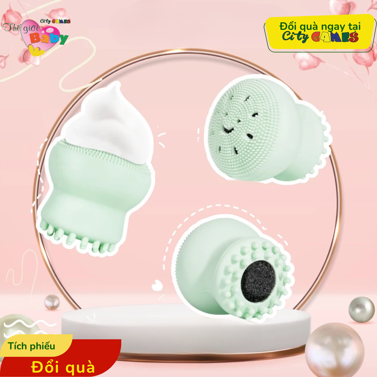 CỌ RỬA MẶT BẠCH TUỘC