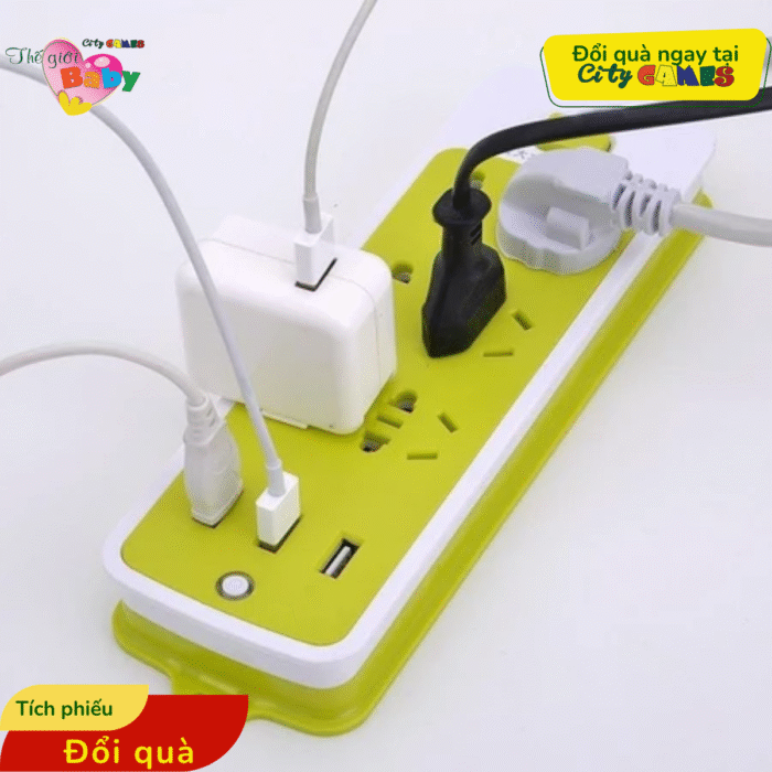 Ổ CẮM ĐIỆN ĐA NĂNG CHỐNG GIẬT
