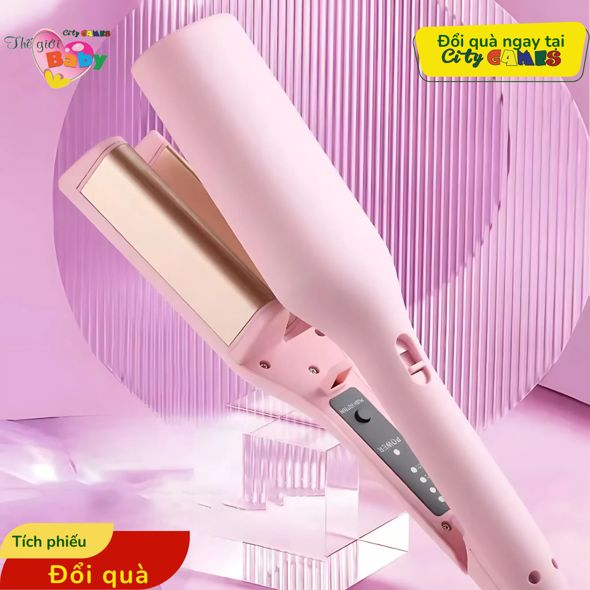 MÁY UỐN TÓC GỢN SÓNG ION ÂM