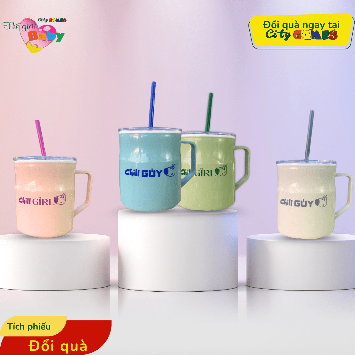 LY GIỮ NHIỆT TAY CẦM “CHILL GUY / CHILL GIRL”