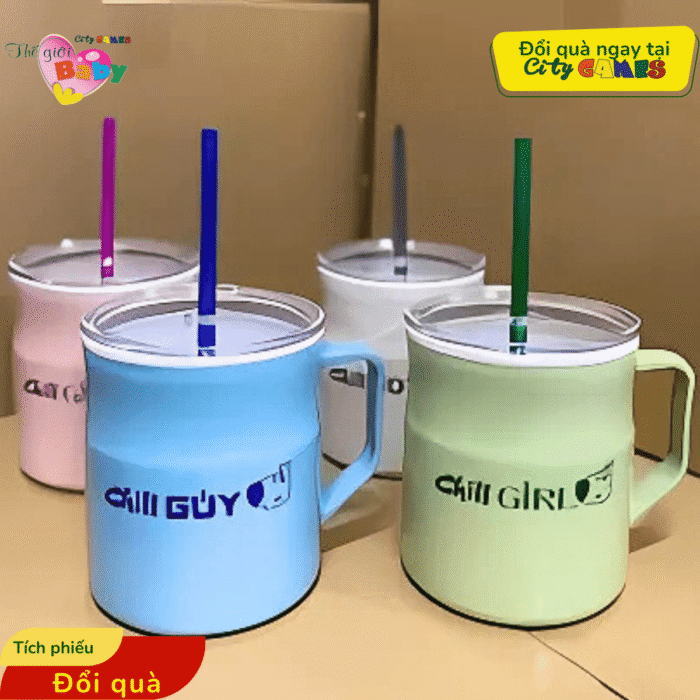 LY GIỮ NHIỆT TAY CẦM “CHILL GUY / CHILL GIRL”