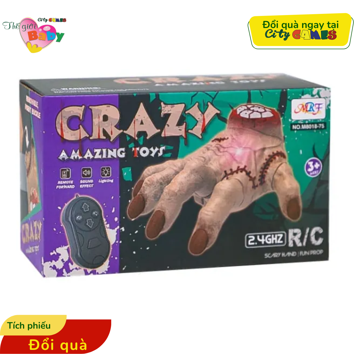 CRAZY HAND – ĐỒ CHƠI ĐIỀU KHIỂN TAY MA KINH DỊ