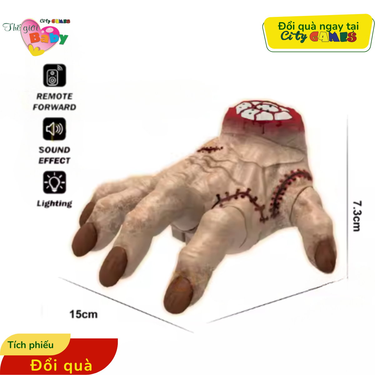CRAZY HAND – ĐỒ CHƠI ĐIỀU KHIỂN TAY MA KINH DỊ