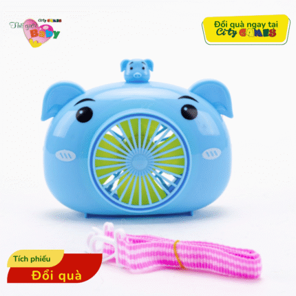 Mát Lạnh Cực Yêu Với Quạt Mini Cầm Tay Hình Thú