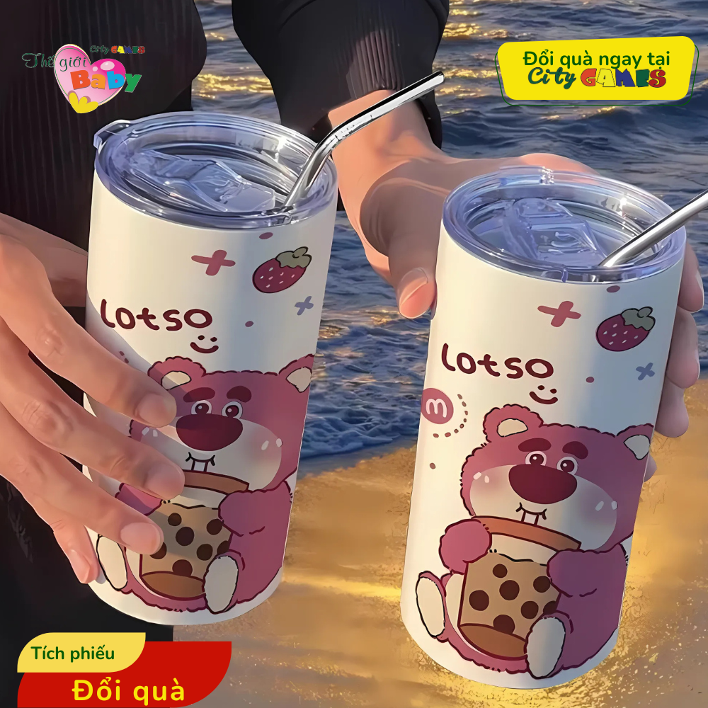 BÌNH GIỮ NHIỆT GẤU LOTSO – SIÊU DỄ THƯƠNG, SIÊU TIỆN DỤNG