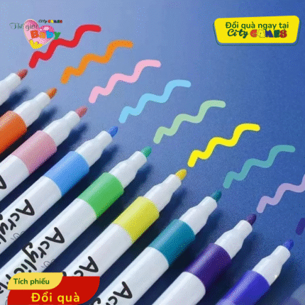 BỘ BÚT SƠN ACRYLIC 48 MÀU – SÁNG TẠO THỎA THÍCH