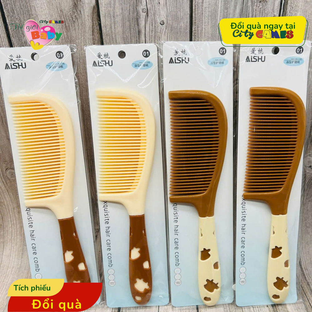 LƯỢC CHẢI TÓC AISHU – MÓN QUÀ DỄ THƯƠNG CHO BÉ & CẢ GIA ĐÌNH