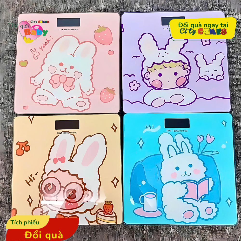 CÂN ĐIỆN TỬ HOẠT HÌNH CUTE SIÊU HOT